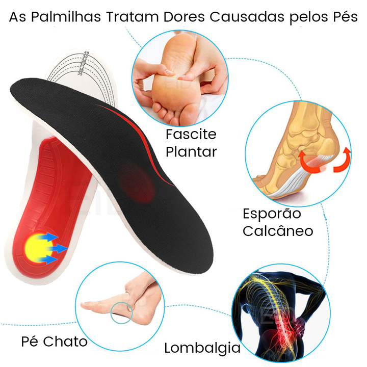 PALMILHAS ORTOPÉDICAS SOFT STEP