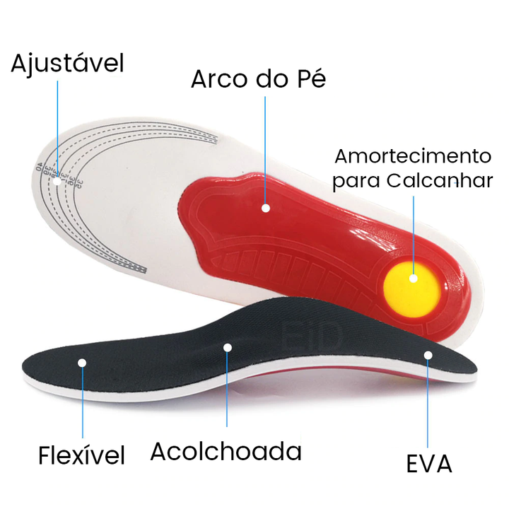 PALMILHAS ORTOPÉDICAS SOFT STEP